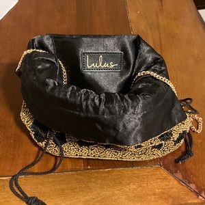 Lulus purse leopard print hand made
